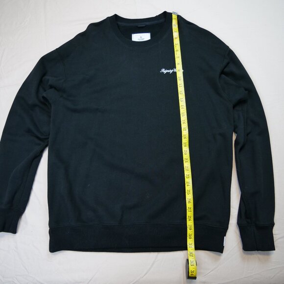 Reigning Champ Black Crewneck Sweatshirt - Picture 4 of 7
